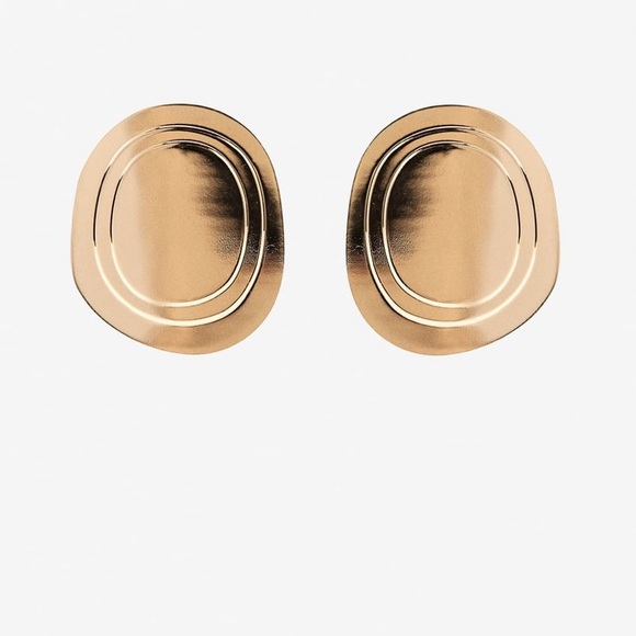 Zara Flat Earring - Picture 2 of 3